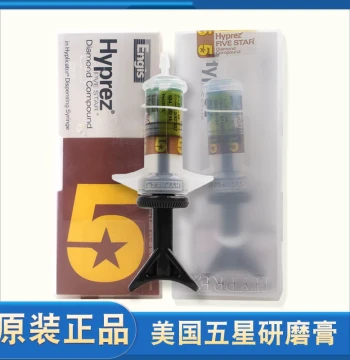 Imported USA Five-Star Hyprez Diamond Polishing Paste 1/3/6 Micron for Metal Mold Mirror Finishing by Engis