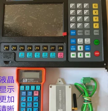 9P1E Shanghai Jiaotong Fangling CNC F2100B CNC Flame/Plasma Desktop Portable Cutting Machine
