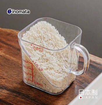 Inomata Japan Imported Measuring Cup with Scale for Kitchen, Home Baking, Egg Beating, Handle Metering Rice Cup