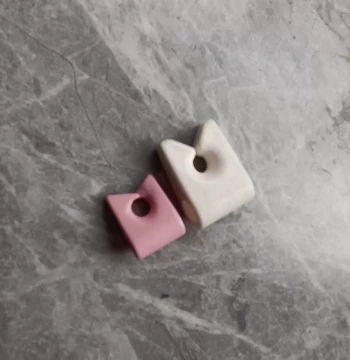 Lock-Type Alumina Yarn Guide, Available in Two Sizes, Small Pack of 50, Suitable for Double Twisting Machines and Winding Machines