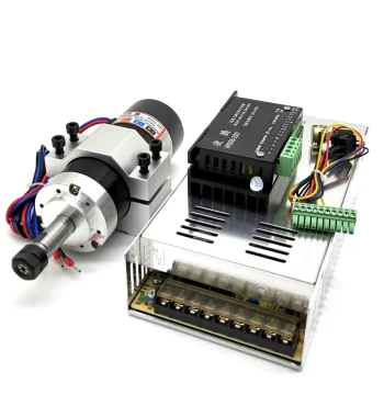 Upgraded ws55-220 Brushless Spindle Motor ER11 500W 4-Piece Set, Integrated Tool Holder and Shaft