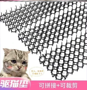 Anti-Rat Climbing Spikes with Wire Mesh for Water Pipes