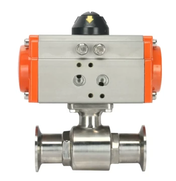 Q681F-16P Pneumatic Sanitary Ball Valve Stainless Steel Quick-Install Ball Valve Pneumatic Clamp-Type Ball Valve 19