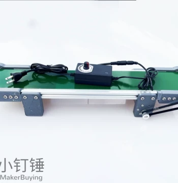 3D Printing Desktop Conveyor Belt Assembly Line Small Conveyor Student Friction Experiment Technology Learning Teaching Aid