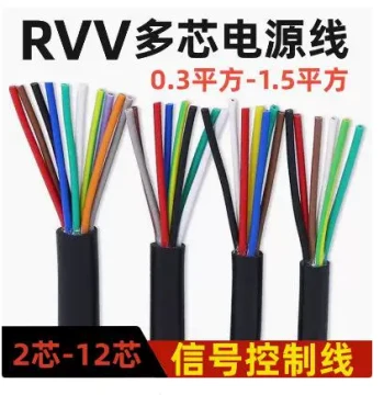 Supply RVV-14X0.3 RVV-14X0.5 RVV-14X0.75 Round Sheathed Flexible Cables