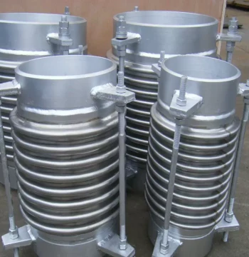 304TA Stainless Steel Bellows Expansion Joint High-Temperature Compensation Welded Flange Large Tie Rod Steam 316 Metal Pipeline Expander