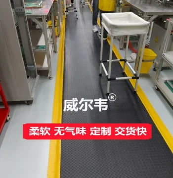 Wellway Factory Direct Sales Customizable Anti-Static Anti-Fatigue Mat, Fatigue-Resistant Foot Mat, Best-Selling on Taobao
