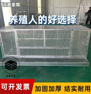 Chicken Coop for Laying Hens: Automatic Egg Collection, External Feeding Design, Weasel-Proof Stainless Steel Mesh with Galvanized Frame
