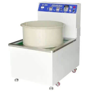 Manufacturer Supply PP Welding Polishing Barrel Magnetic Polishing Machine Hardware Deburring Equipment Dedicated for Magnetic Polishing