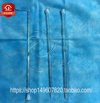 Medical Glass Intracranial Pressure Measurement Tube, Cerebrospinal Fluid Pressure Tube, Medical Brain Pressure Tube, Five Sets with Free Shipping