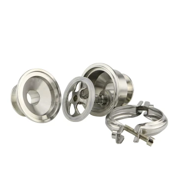 304 316L Sanitary Quick-Install Check Valve Stainless Steel Clamp Non-Return Valve Quick-Connect One-Way Valve New Model Free Shipping