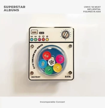 New Mayday Album Cover Series Decorative Best-Seller Cute Cartoon Fridge Magnet Acrylic for Washing Machine