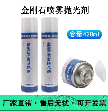 Metallographic Polishing Agent Diamond Spray Polishing Agent Metal Grinding Polishing Liquid W0.25-20 Microns 420ml Pack