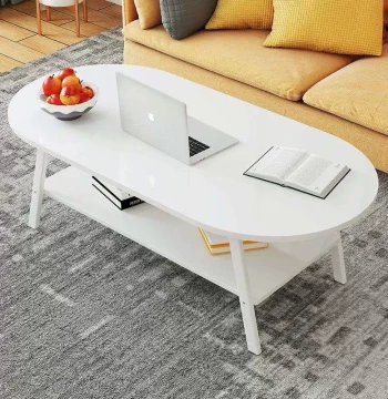 Minimalist Modern Living Room Coffee Table Marble Pattern Nordic Small Tea Table Solid Wood Legs Home Creative Tea Station