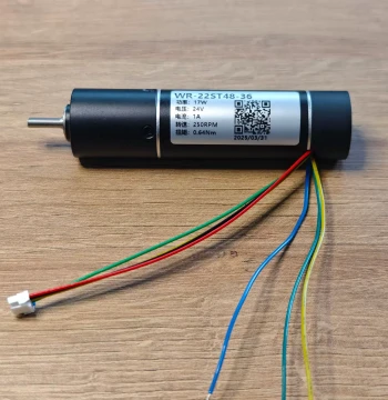 22mm Brushless Coreless Motor with Gearbox and Encoder Feedback WR22ST48-36