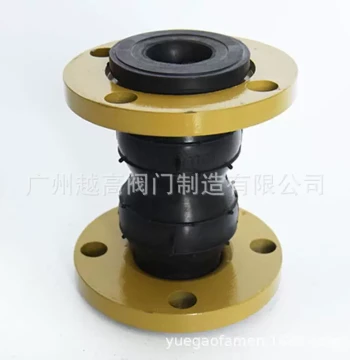 Shanghai Jingning RFJS Double-Sphere Rubber Joint High-Temperature Resistant Flexible EPDM Expansion Joint