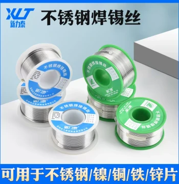 Universal Stainless Steel Solder Wire for Iron, Copper, Nickel, Battery Tabs; Tinning and Wiring Solder Line