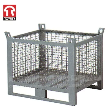 Warehouse Korean Style Half-Door Simple Part Wire Mesh Cage Material Handling Metal Frame SWK801