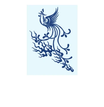 Stencil Printing Template for Tie-Dye and Painting