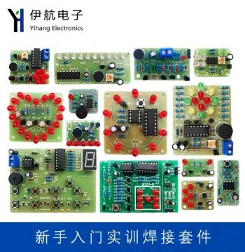 Beginner Electronic DIY Kit: Soldering Practice, Circuit Board Assembly, and Component Learning Set