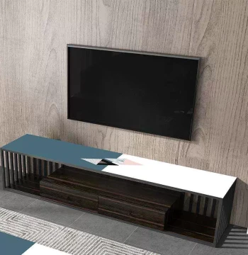 New Nordic Faux Leather TV Stand PVC Mat, Light Luxury Household Table Mat, Waterproof and Oil-Proof Dining Table Pad