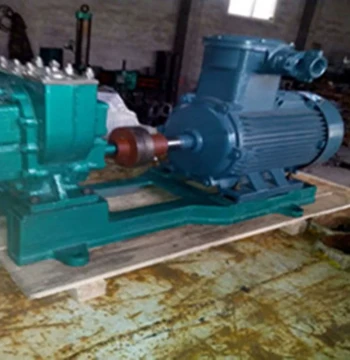 Zibo Longwei Brand Self-Priming Gear Oil Pump Arc Gear Oil Pump for Loading/Unloading Gasoline and Diesel
