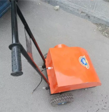 Cargo Hold Steel Plate Polishing Machine Push-Type Gasoline Wire Wheel Grinder I-Beam Rust Remover