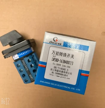 LW38D-163B4807/3 Universal Transfer Switch Rotary Switch by Zhejiang Gelei Electric Co., Ltd.