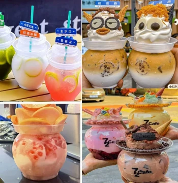Viral Xiaohongshu Hit Plastic Pickle Jar Lemon Tea Ice Cream Jar Dessert Milk Tea Coffee Fruit Tea Jar