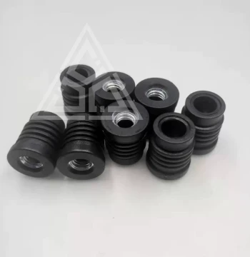 Plastic Nut Plug M8 Round Tube End Cap Internal Thread Locking