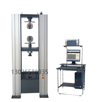 WDW-100B Microcomputer-Controlled Electronic Tensile Testing Machine Electronic Tensile Tester Metal Products Sector Gear