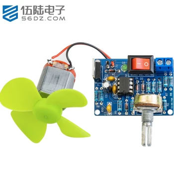 LM358 DC Motor Speed Controller Circuit Kit Soldering Training Circuit Board Discrete Parts TJ-56-748
