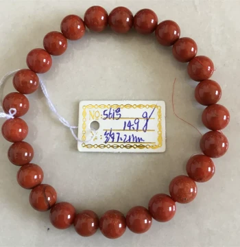 Waxi Old Pit Material Natural South Red Agate Bracelet South Red Flame Persimmon Red Bracelet In Stock One Item One Picture Shipping