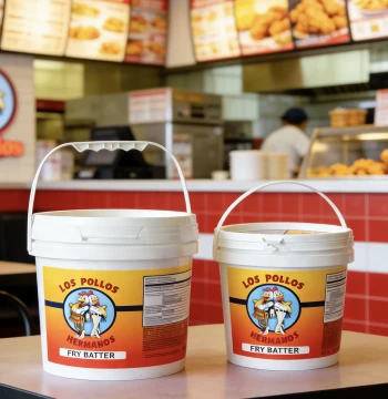 Breaking Bad Better Call Saul Los Pollos Hermanos Same Style Food-Grade Plastic Storage Bucket