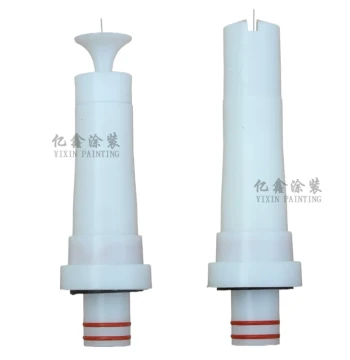 Boshida Electrostatic Spray Gun Nozzle with Electrode Needle - Conductive Pin for Round and Flat Mouth Powder Coating Machines