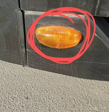 XCMG Crane Parts, Nanqi Pedal Light, Side Light, Turn Signal Light for 25K 50K 70K Models