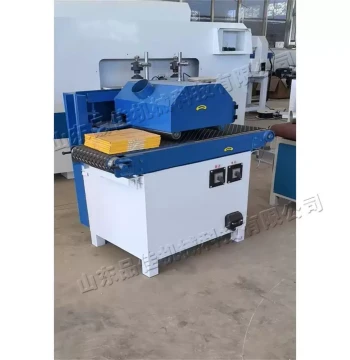 Compact Fully Automatic Multi-Blade Woodworking Saw, Crawler-Type Multi-Blade Board Slicing Machine, Fine Woodworking Strip Processing Equipment