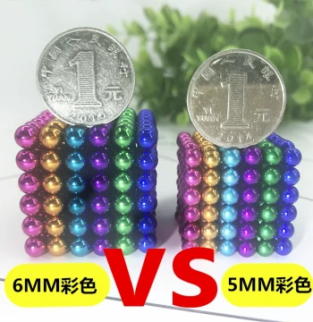 Extra Large 6mm Bucky Balls Magnetic Balls Colorful Instagram Style Magnets Toy Magic Round Educational Versatile Adult Version