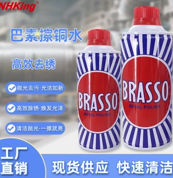 NHKING Brasso Copper Polish: Metal Brightener for Removing Oxidation on Copper, Titanium, Gold, and Stainless Steel