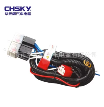 12V 24V Car Headlight Modification Wiring Harness, Light Enhancement Wire, H4 Car Headlight Brightness Booster