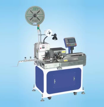 Fully Automatic Single-End Terminal Crimping and Tinning Machine Fully Automatic Double-Head Tinning Machine Zhongchen Fully Automatic Double-Head Tinning Machine
