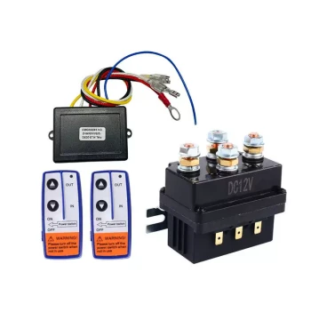 Factory Direct Sale 12V 500A Winch Relay 4450 Kit with Remote Control and Controller Relay Set