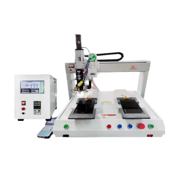 Pulse Heat Press Machine Dual Y-Platform Type-C Cable Soldering Equipment for Electronics