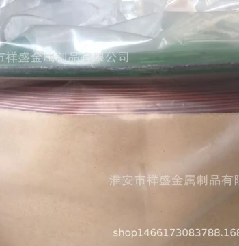 Jiangsu Physical Manufacturer Stock Export Air Duct Purple Copper Steel Wire Price