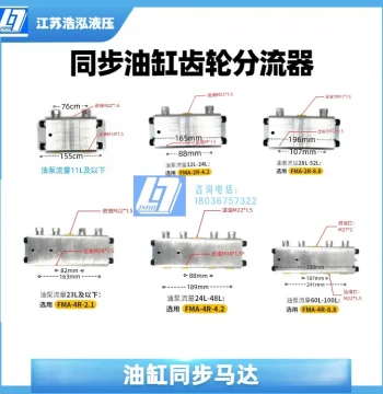 FMA/FMB Hydraulic Cylinder Synchronous Motor, Synchronous Valve Distributor, Cylinder Balance Valve, One Drive Two/Three/Four/Six