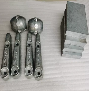 Yacht Anti-Corrosion Zinc Ball Blocks, Ship Sacrificial Anode Zinc Blocks, Rust-Proof Metal Blocks for Marine Use, High-Purity Zinc-Aluminum Alloy