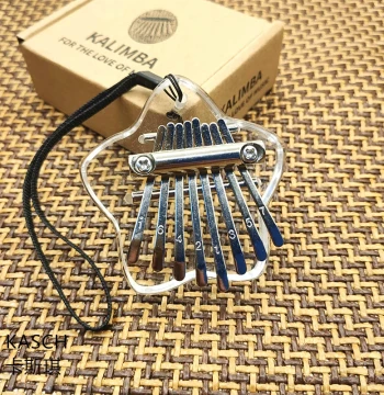 Mini 8-Key and 10-Key Kalimba Thumb Piano, Solid Wood Gift for Beginners and Students