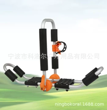 Adjustable Foldable Kayak Canoe Roof Rack Aluminum Alloy Bracket Bidirectional Roof Rack KLE-2011