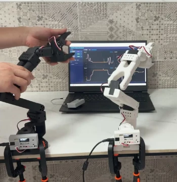 Box2Robot Lerobot-ESP32 Robotic Arm, Wireless Driver/Image Transmission Kit, Box Bridge