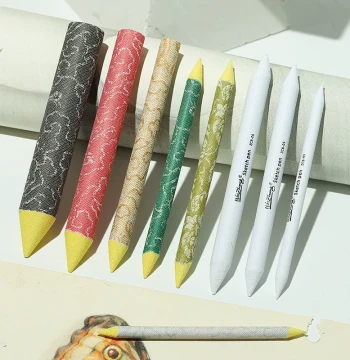Paper Blending Stumps 6-Piece Set for Art Sketching and Smudging